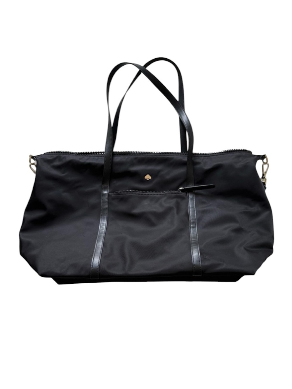 Kate Spade Black Nylon Tote Weekender Bag
